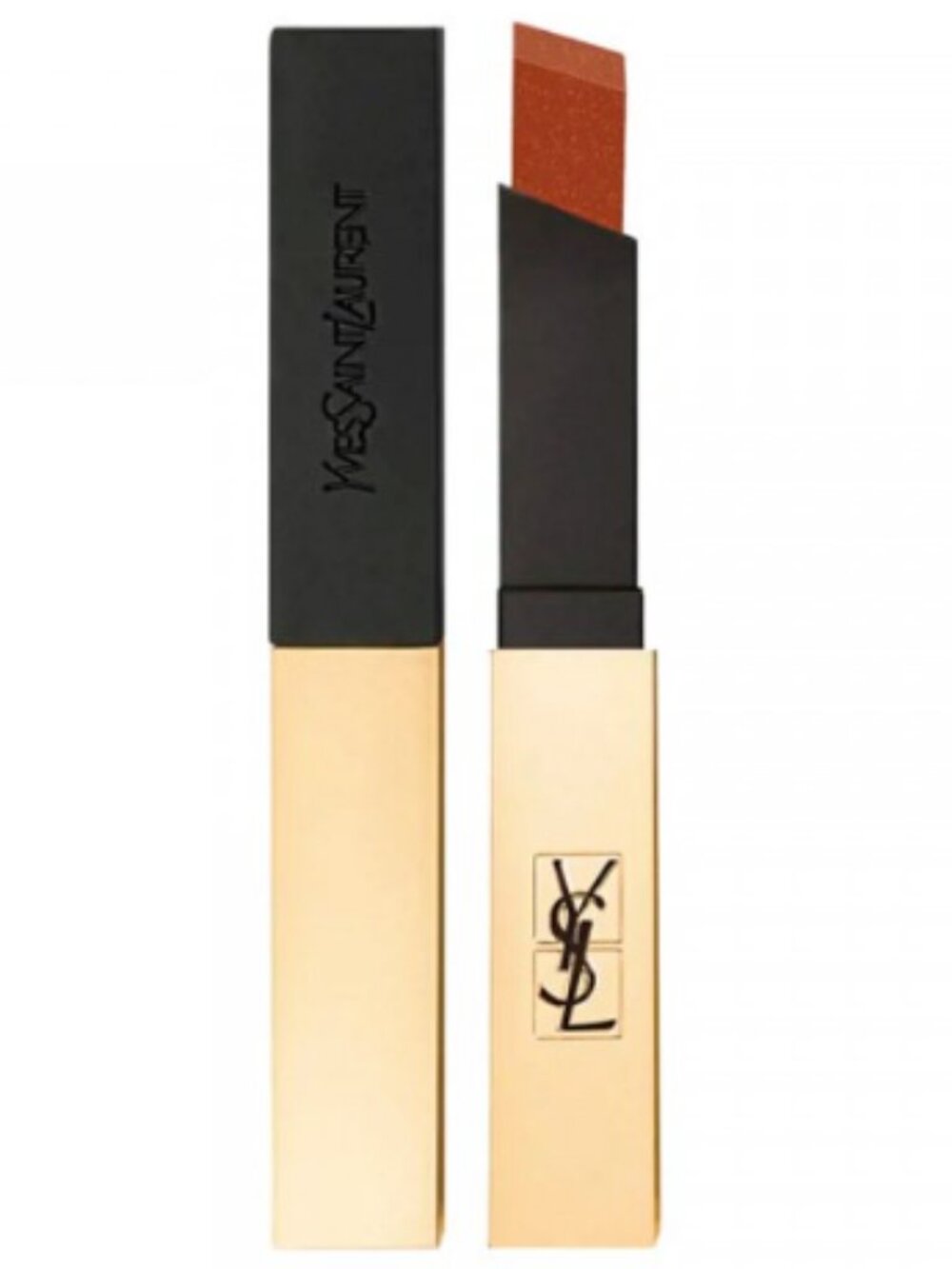 YSL The Slim Matte Longwear Lipstick in 34 Loud Brown